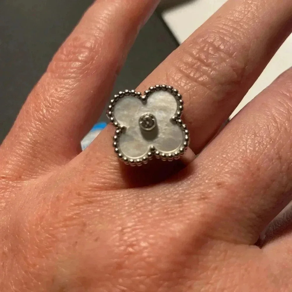 Van Cleef & Arpels Vintage Alhambra ring 💍 - Picture 3 of 6